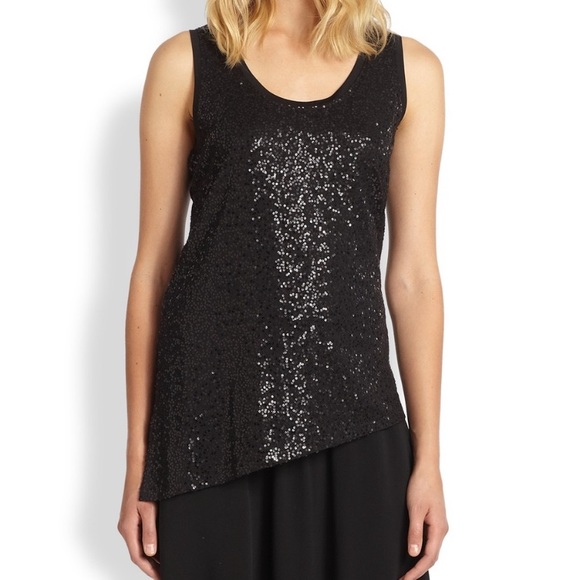 eileen fisher sequin top